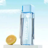 |イベント・ノベルティ用品 |ポータブル透明スクエアボトル | 500ml