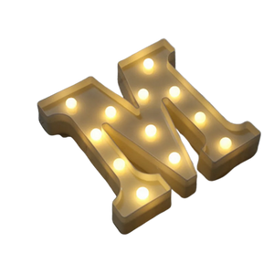【LED装飾】LEDライト・デコレーションライト（ハート/アルファベット/数字）