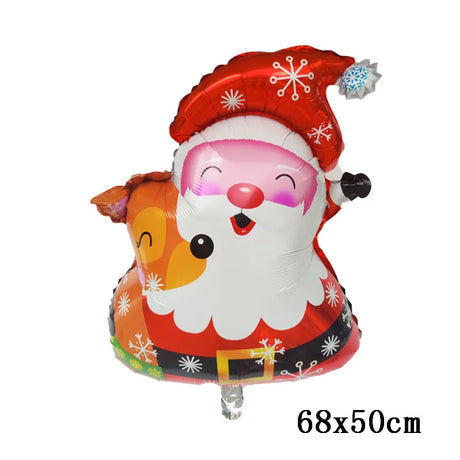 イベント・クリスマス装飾｜ホイルバルーン サンタ＆スノーマン