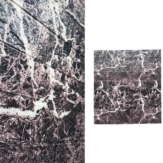 【DIY用】レンガ風ステッカー 70x77cm(5pcs/10pcs）