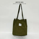 |ノベルティ用品 | コーデュロイショルダーバッグ | 31×34c