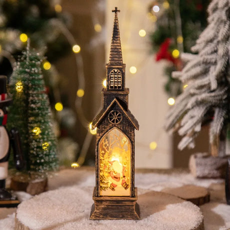 イベント・クリスマス装飾｜LEDナイトライト サンタ＆スノーマン(高さ22.5cm)