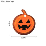 イベント・ハロウィングッズ｜ハロウィン用ギフトタグ50枚セット