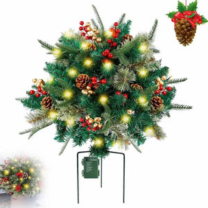 イベント・クリスマス装飾｜8モードライト付き 工クリスマスパインツリー
