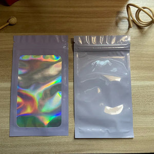 |イベント・ノベルティ用品 | キラキラ！ホロ素材 ジッパー付きバッグ