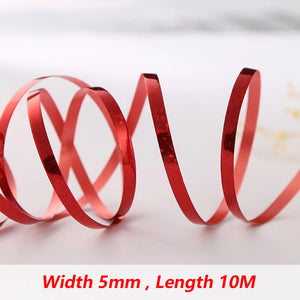 イベント・バルーン装飾 | クラフト用サテンリボン5mm | 10m巻
