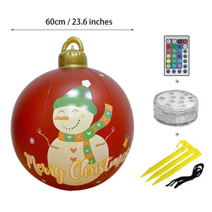 イベント・クリスマス装飾｜LEDライト付きデコレーションボール