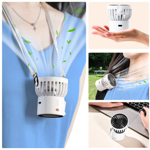 |イベント・ノベルティ用品 | 充電式ミニポータブルネックファン