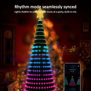 イベント・クリスマス装飾｜ツリーイルミネーション＆スターライト(1.5M/1.8M/2.1M)