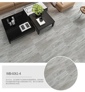【DIY用】天然木目風 床ステッカー幅15.2㎝ x 40cm(10枚入）