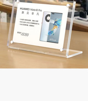 L字型マグネット式ディスプレイボード