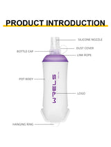 |イベント・ノベルティ用品 | 軽量折りたたみウォーターボトル | 200ml/350ml/500ml