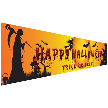 イベント・ハロウィングッズ｜血まみれコウモリ吊り下げバナー