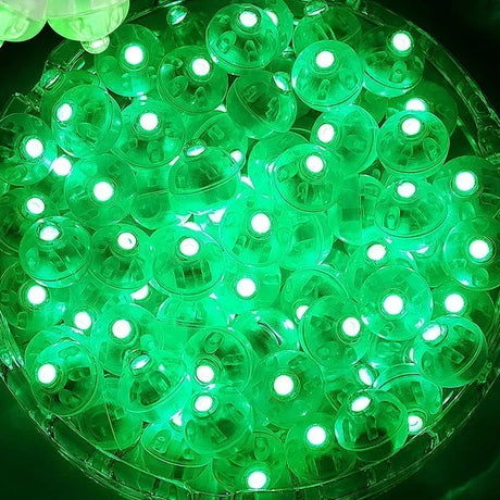 【イベント・ハロウィン装飾】ミニLEDボールランプ(10pcs～100pcs)