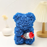 フォームローズのテディベアキャリーブーケ