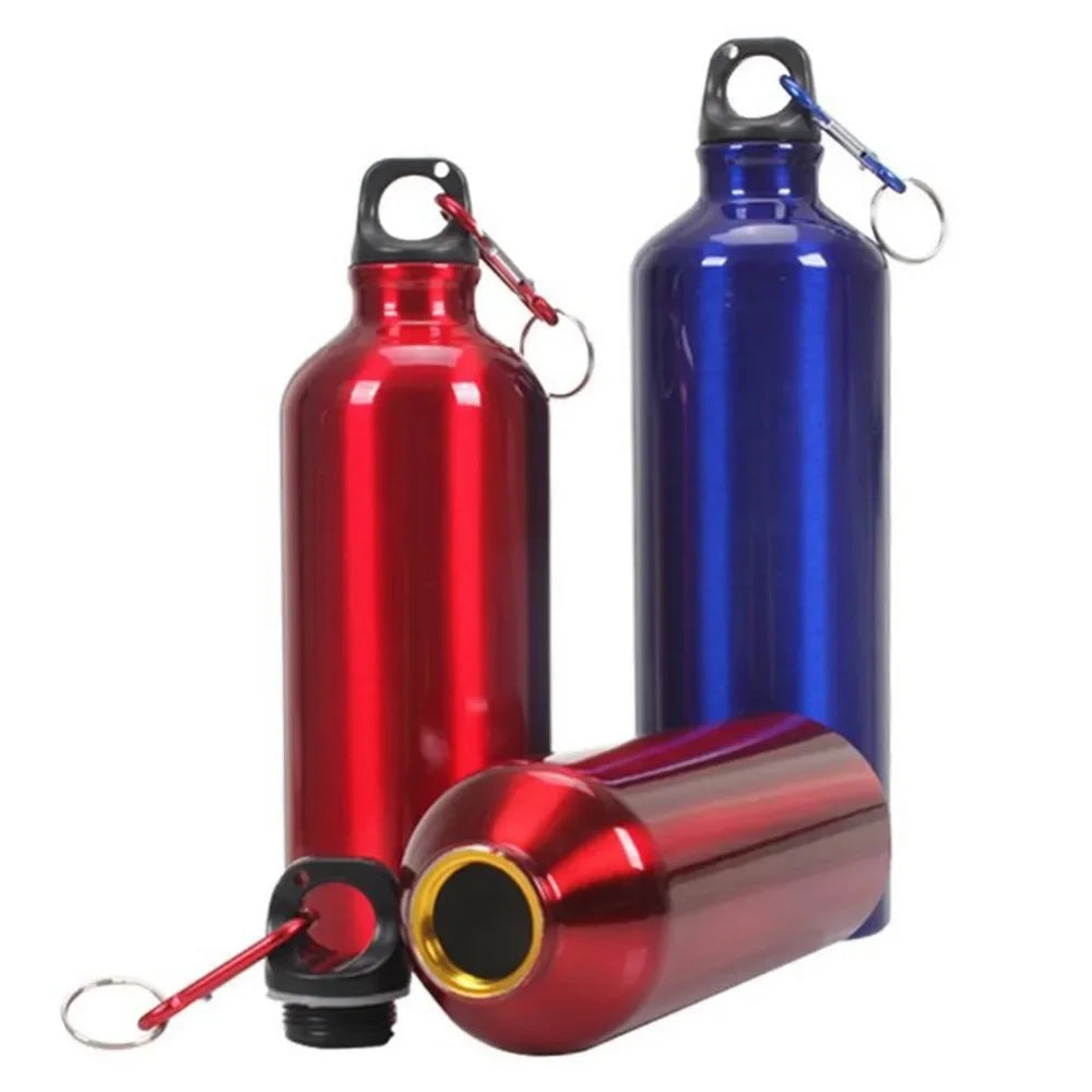 |イベント・ノベルティ用品 | アルミ製スポーツウォーターボトル 蓋付き | 400ml/500ml/600ml