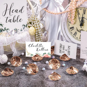 イベント・結婚式装飾｜天然木製プレースカードホルダー10個セット