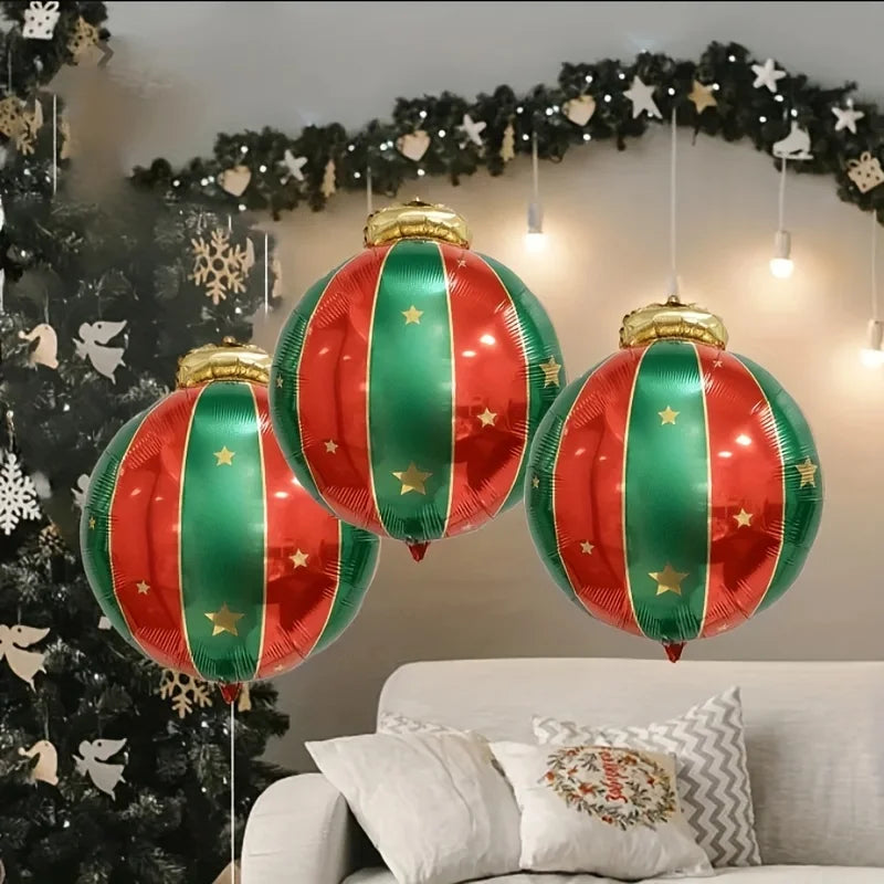 イベント・クリスマス装飾｜吊り下げバルーン70cm 10個セット