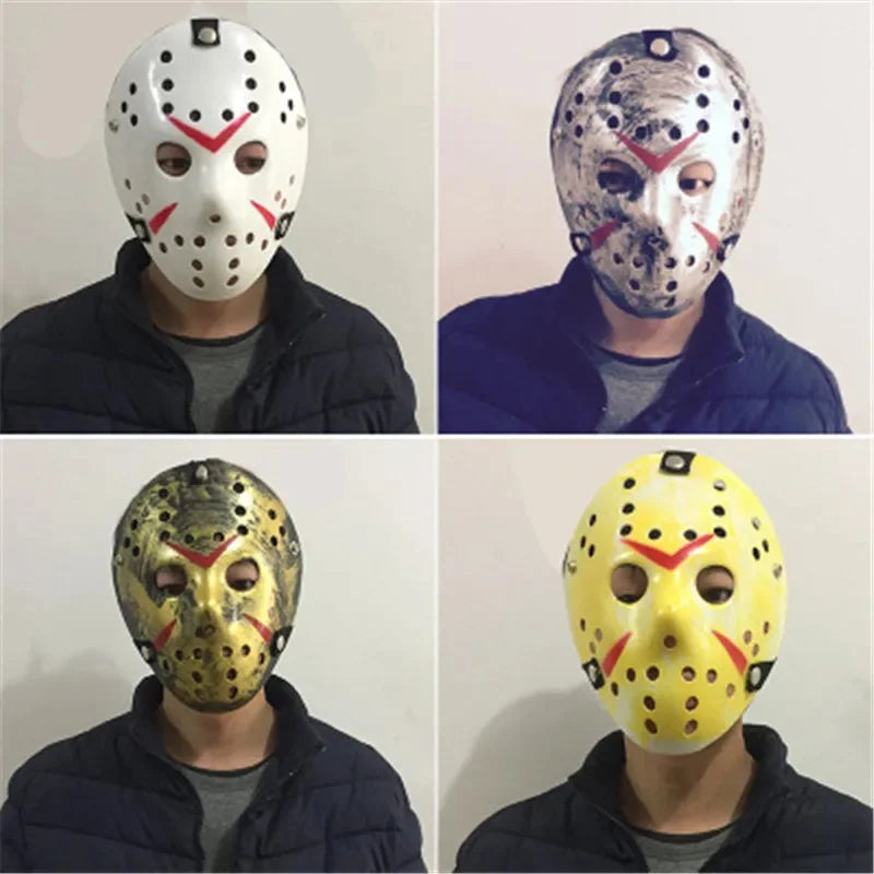 イベント・ハロウィングッズ｜ジェイソン・ボーヒーズ ホッケー風マスク(大人用)