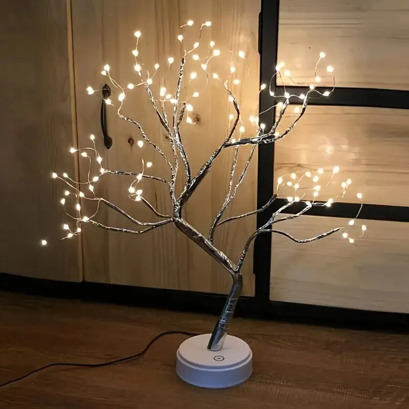 イベント・パーティー装飾｜カラフルLED盆栽ツリーライト USB＆電池対応