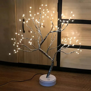 イベント・パーティー装飾｜カラフルLED盆栽ツリーライト USB＆電池対応