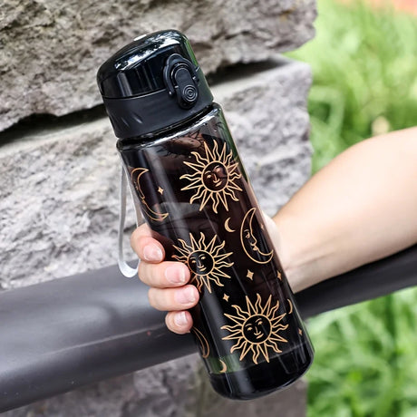 |イベント・ノベルティ用品 | 漏れ防止 デイジー柄入りクリアーボトル | 800ml