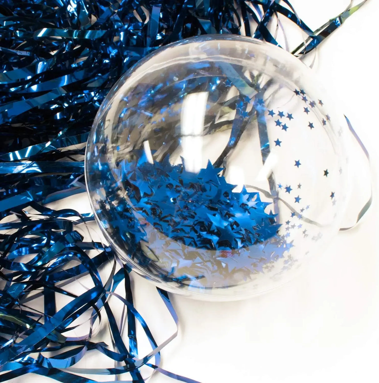 イベント・クリスマス装飾｜透明プラスチックボールオーナメントセット