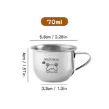 |イベント・ノベルティ用品 |ステンレス製 アニマル柄ミニカップ | 70ml