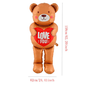 18インチ スペイン語ハートホイルバルーン 10個セット