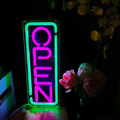 OPEN LEDネオンサイン（ネオン看板）USB電源