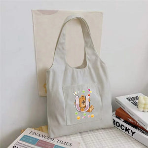 | ノベルティ用品 | 折りたたみクマgショルダーバッグ  | 34× 34c