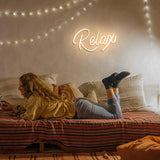 Relax LEDネオンサイン（ネオン看板） 調光機能付き