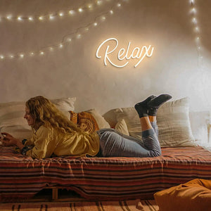 Relax LEDネオンサイン（ネオン看板） 調光機能付き