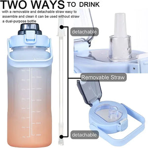 |イベント・ノベルティ用品 |  タイムマーカー付き スポーツウォーターボトセット | 280ml/900ml/2000ml