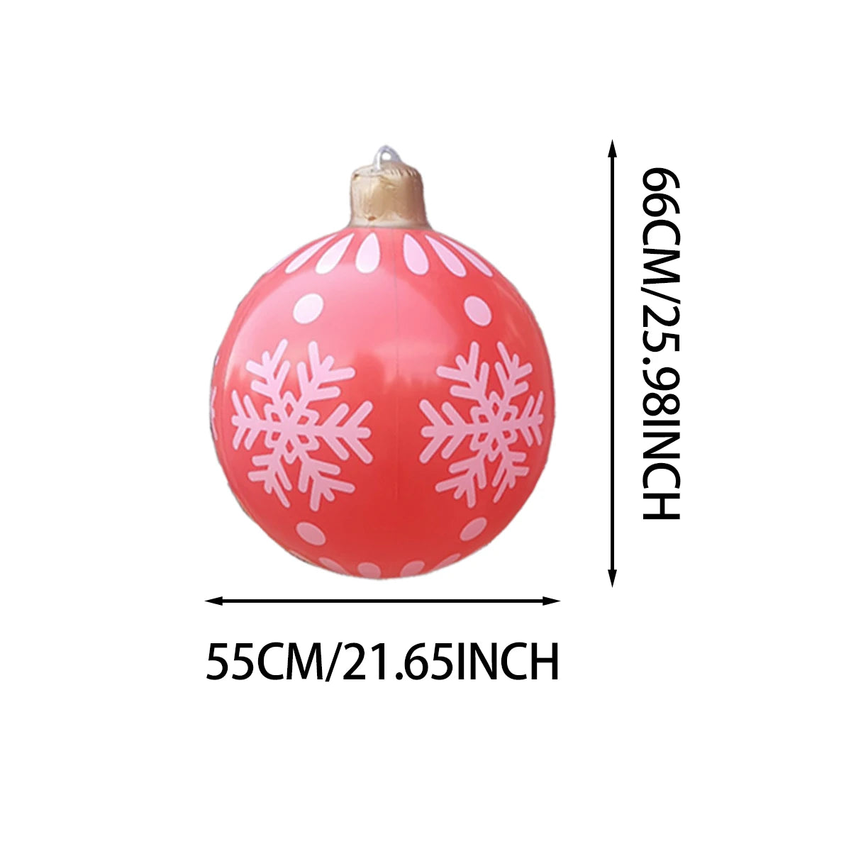 イベント・クリスマス装飾｜66cm PVCクリスマスデコレーションボール