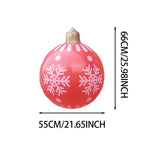 イベント・クリスマス装飾｜66cm PVCクリスマスデコレーションボール