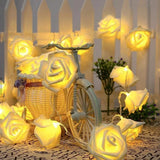 RGBローズフラワーLEDライト 1.5m〜10m