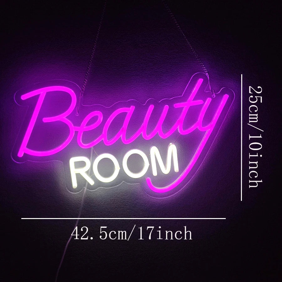 Beauty ROOM　LEDネオンサイン（ネオン看板）