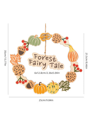 イベント・ハロウィングッズ｜リース カボチャとメープルで彩る