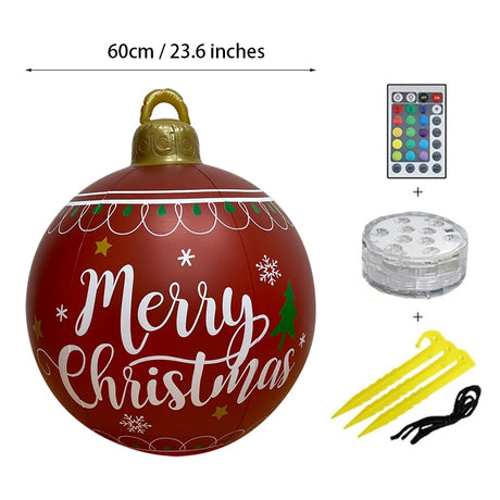 イベント・クリスマス装飾｜LEDライト付きデコレーションボール