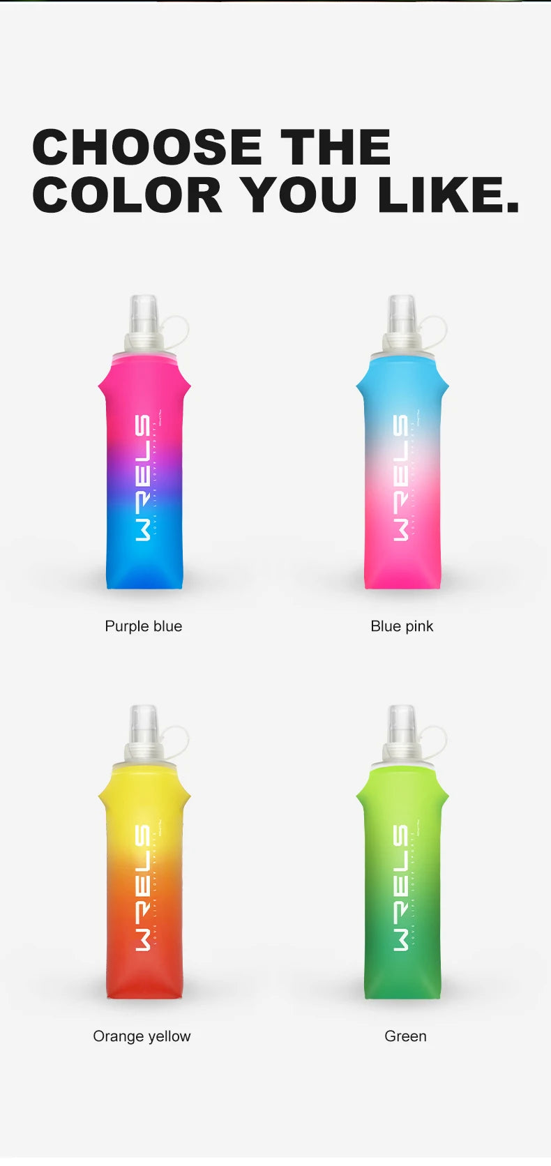 |イベント・ノベルティ用品 |折りたたみ可能！TPUソフトボトル | 250ml/500ml