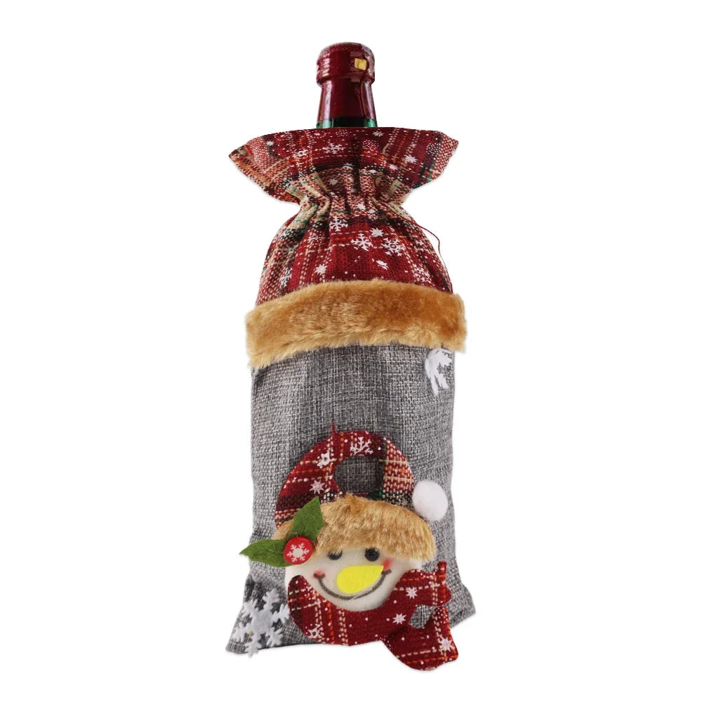 イベント・クリスマス装飾｜ワインボトルラッピング用カバー