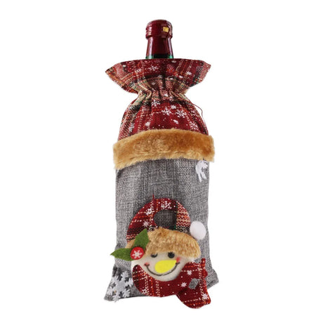 イベント・クリスマス装飾｜ワインボトルラッピング用カバー