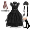 イベント・ハロウィングッズ｜ウエンズデー風プリンセスコスチュームセット（110c～160c）