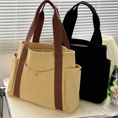 |ノベルティ用品 | ファスナー付きキャンバストートバッグ