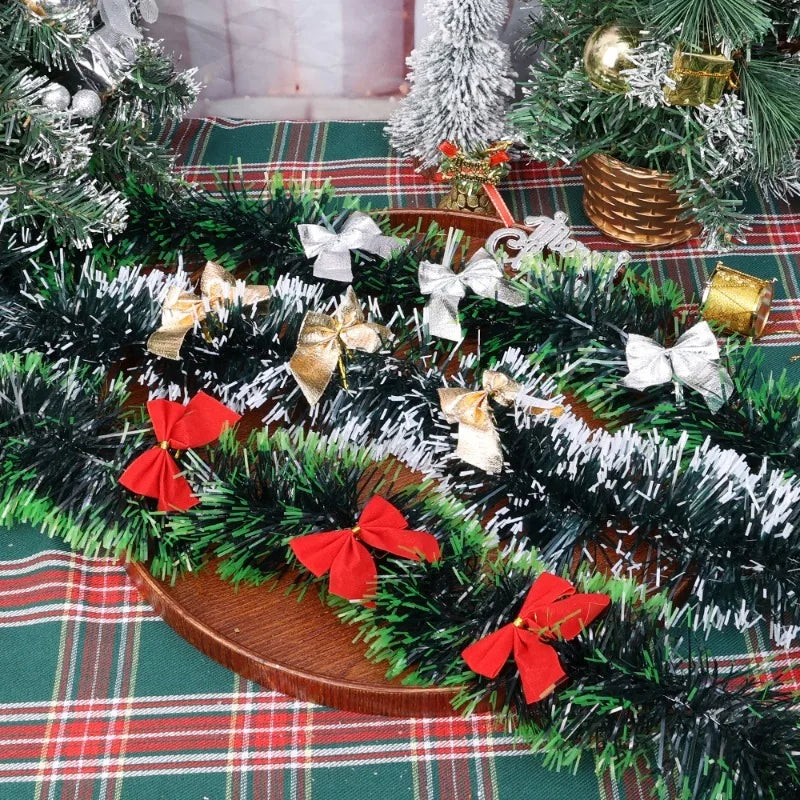 イベント・クリスマス装飾｜リボン＆ティンセルデコレーション