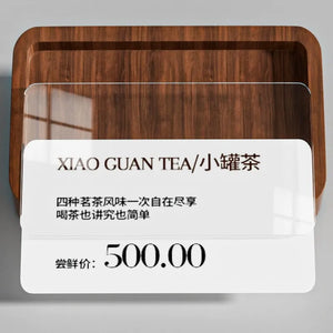 無垢材縦型カードホルダーディスプレイ