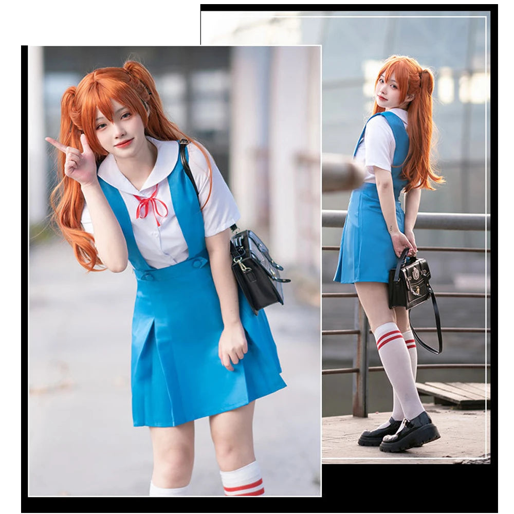 イベント・ハロウィングッズ｜アスカ＆綾波レイ コスプレ衣装セット