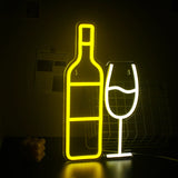 Bar／OPEN／Beer／Cheers／Cacktails　LEDネオンサイン（ネオン看板）