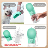|イベント・ノベルティ用品 | ペット用ポータブル漏れ防止ウォーターボトル | 300ml/350ml/550ml